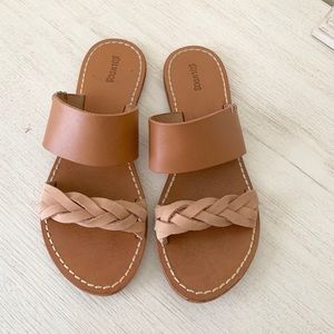 Soludos braided slide sandal size 7